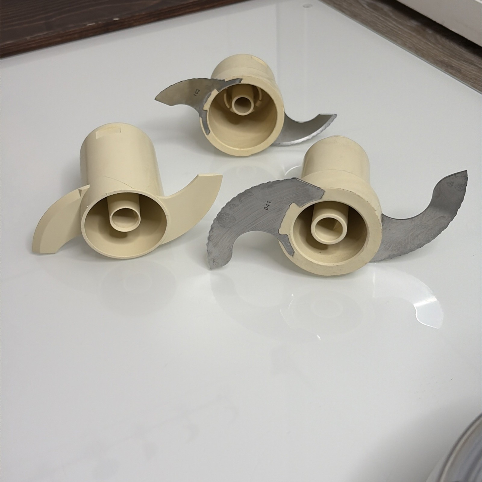 Cuisinart FP-12DC Blade Set — Large Chopping Dough Shredding 3-Piece