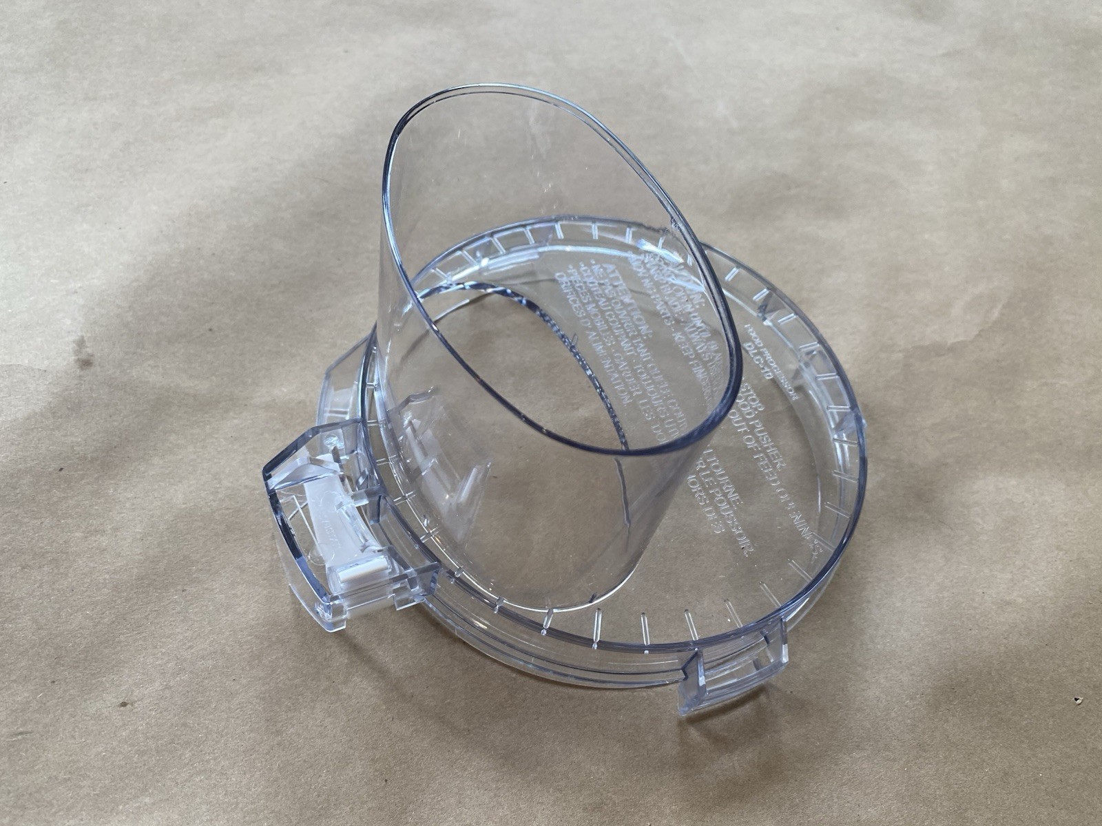 Replacement Top Lid Bowl Feeder Cover DLC-117BGTX for Cuisinart DLC-10