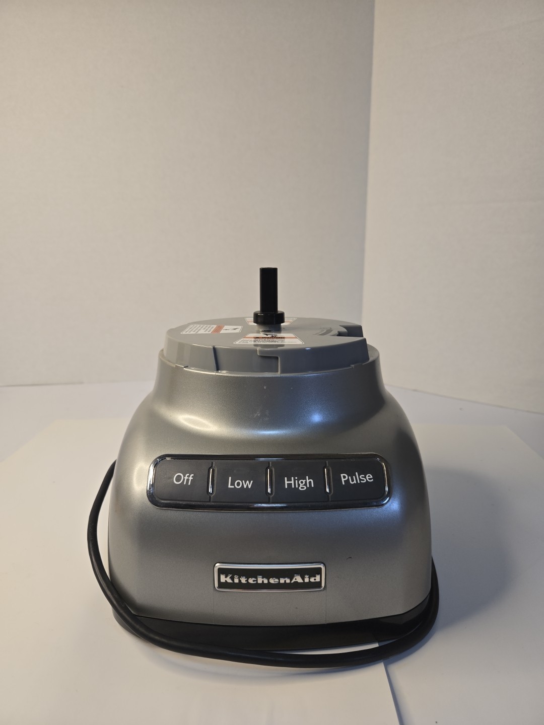 KitchenAid Food Processor Silver KFP1333CUO Motor/Base Unit Only Tested