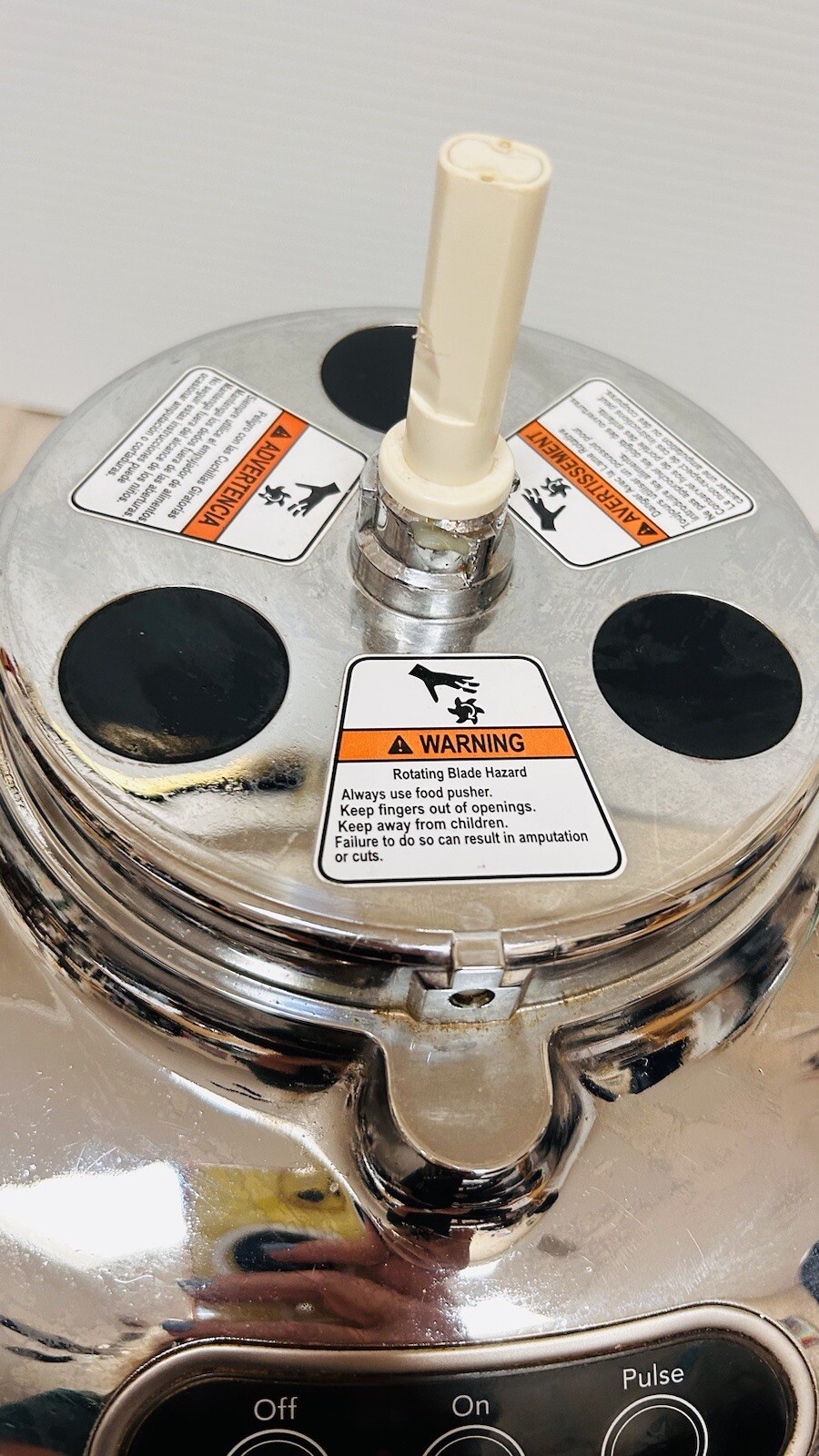 Kitchenaid 9 Cup Food Processor Model KFP740CR1 – TESTED & WORKING