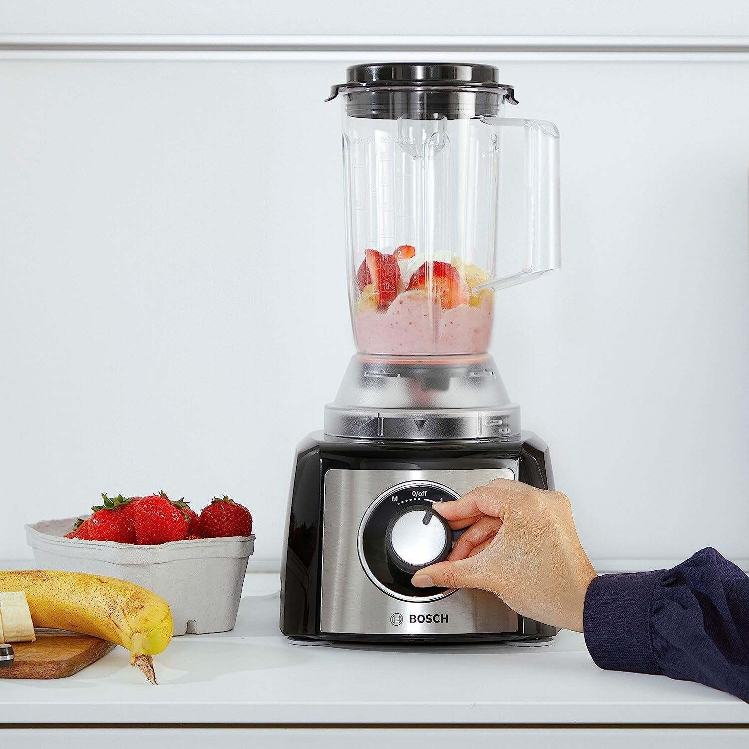 Bosch MCM3501M 800 Watts Food Processor, Black