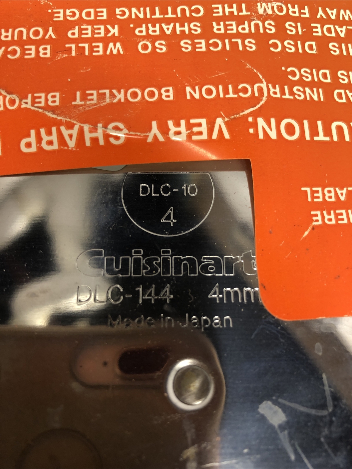 Cuisinart 4 Piece Lot DLC-144, DLC-837, Stem DLC-10