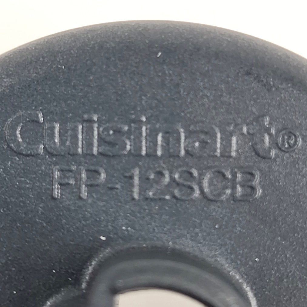 OEM Cuisinart Small Chopping Blade FP-12SCB With Blade Protector Holder Gray