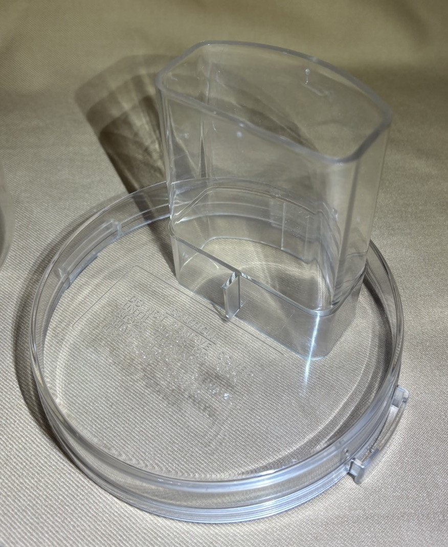 Sears Kenmore Short Order Food Processor 400.69675 Bowl Lid Chute and Pusher
