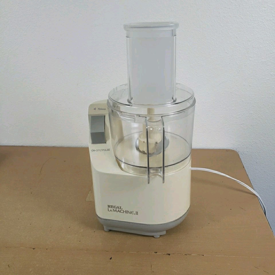Moulinex Regal La Machine II Food Processor Complete Tested & Working