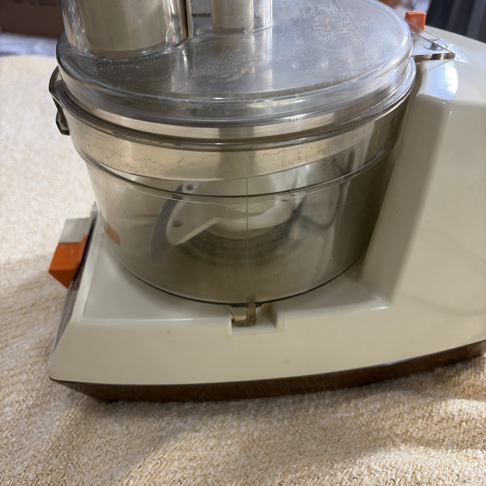 Vtg General Electric Cat# D5FP1 Full Capacity Food Processor Excellent Condition