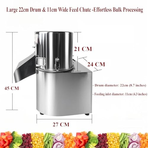 Heavy Duty Vegetable Chopper Machine 550W Electric Food Processor