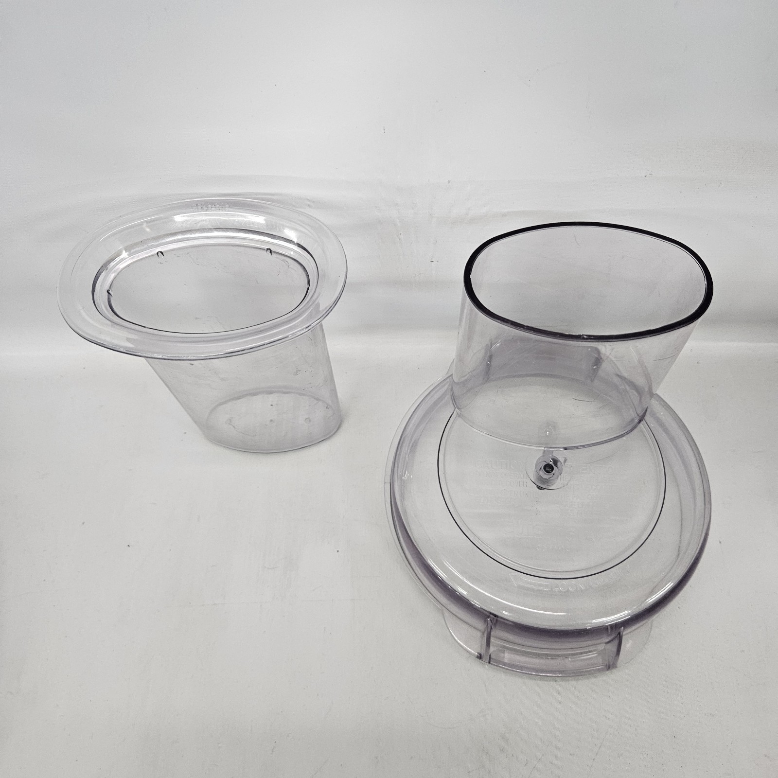 Cuisinart Food Processor Lid Cover Top AFP-7 Replacement Part Lid and Pusher