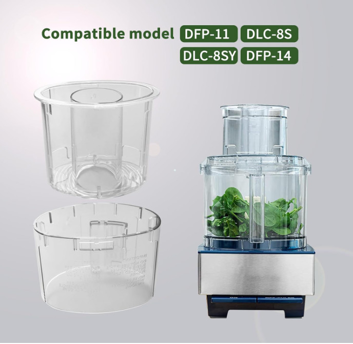 DLC-018BGTXT DLC-018BGTXT1 Big Pusher&Sleeve set Compatible with Cuisinart | Ass