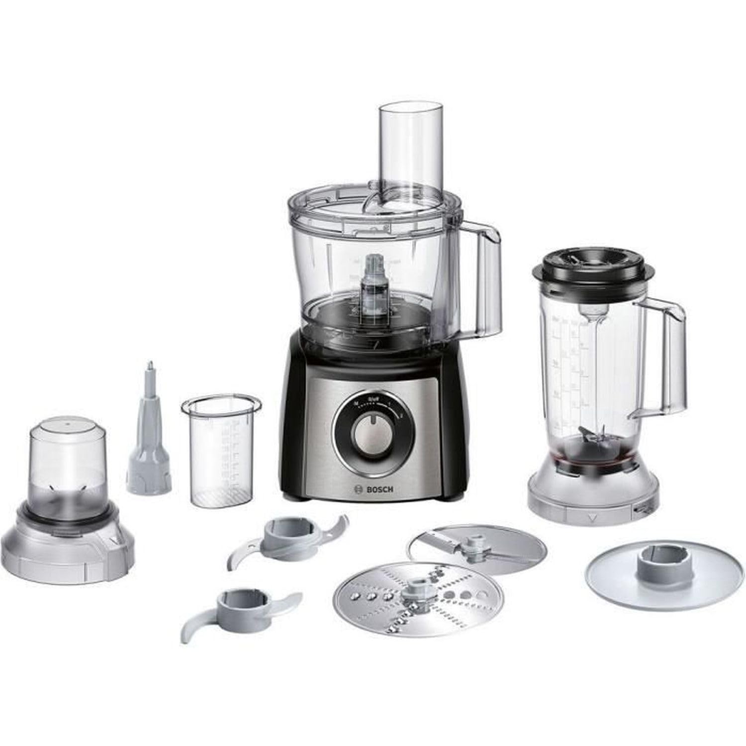 Bosch MCM3501M 800 Watts Food Processor, Black 220V