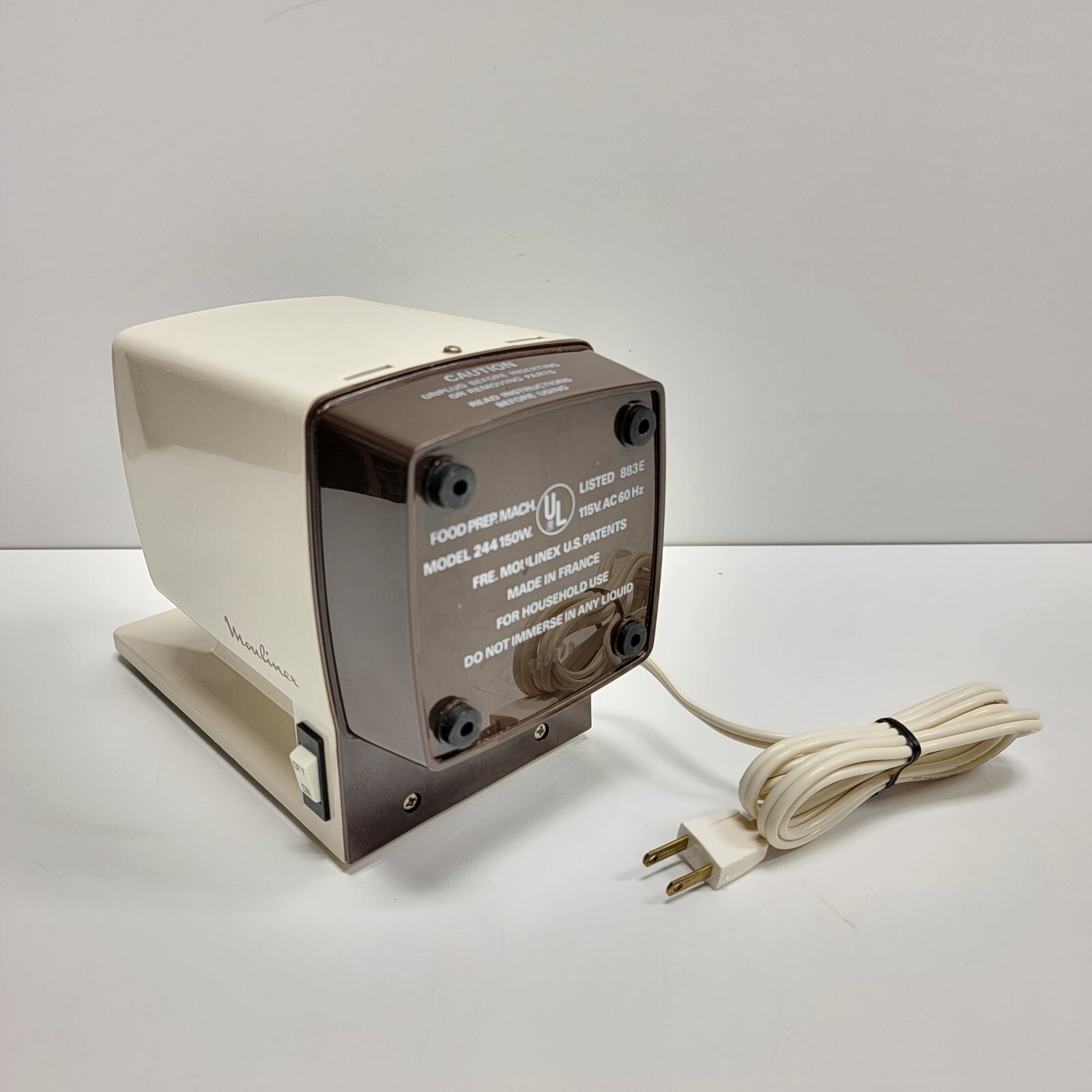 EXCELLENT LITTLE USE – MOTOR BASE UNIT – Moulinex Model 244