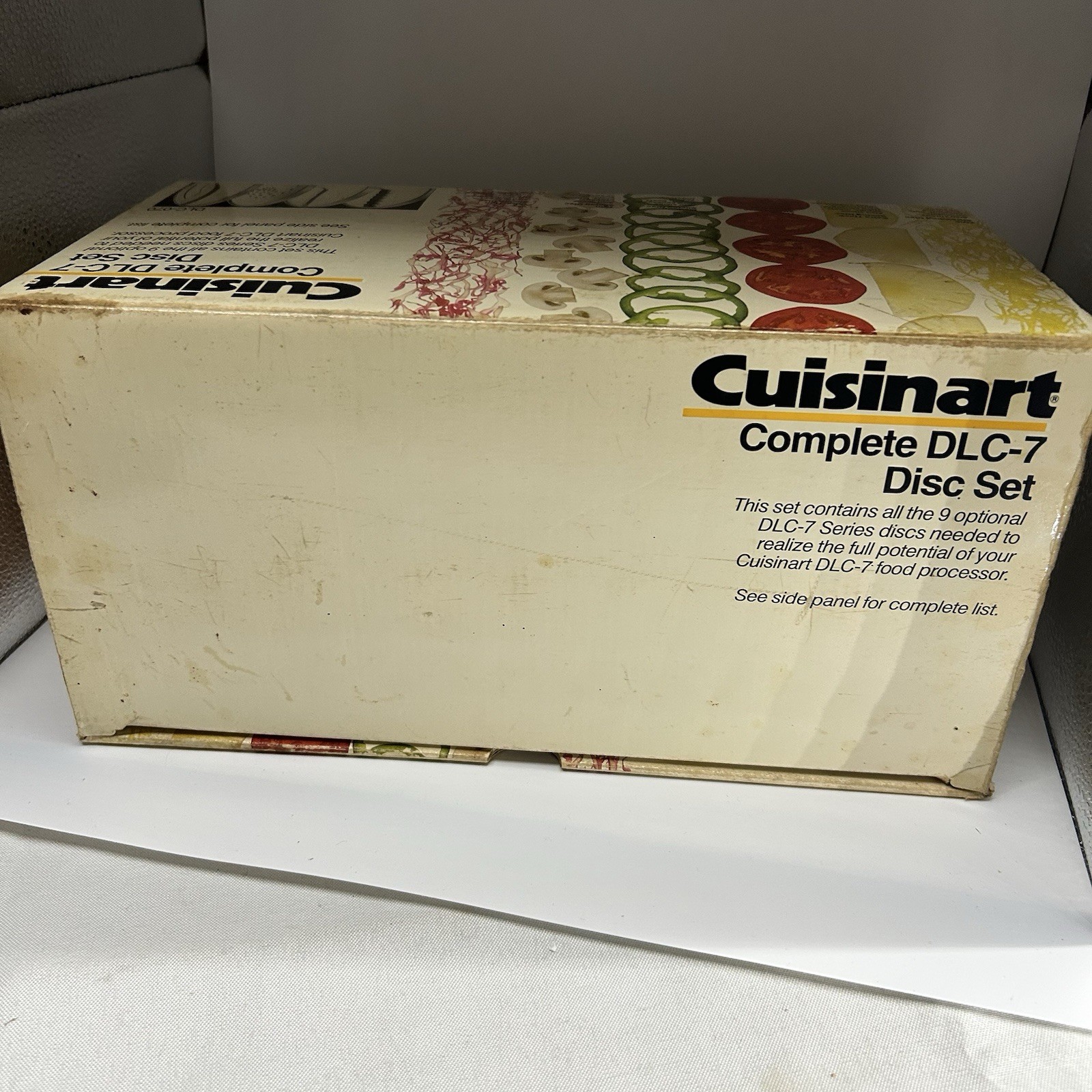 Cuisinart Food Processor Complete DLC-7, 9 Disc Set DLC-070 Made In JAPAN