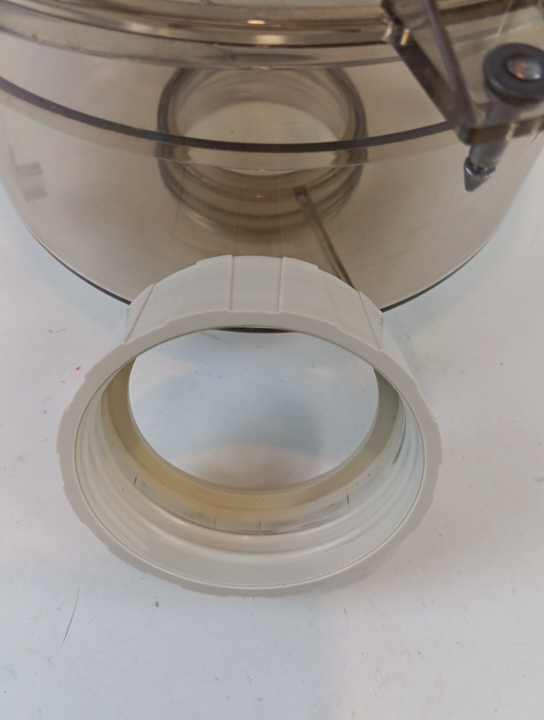 GE Food Processor Replacement Parts – Work Bowl Lid Stem Shaft Nut Plunger 420A