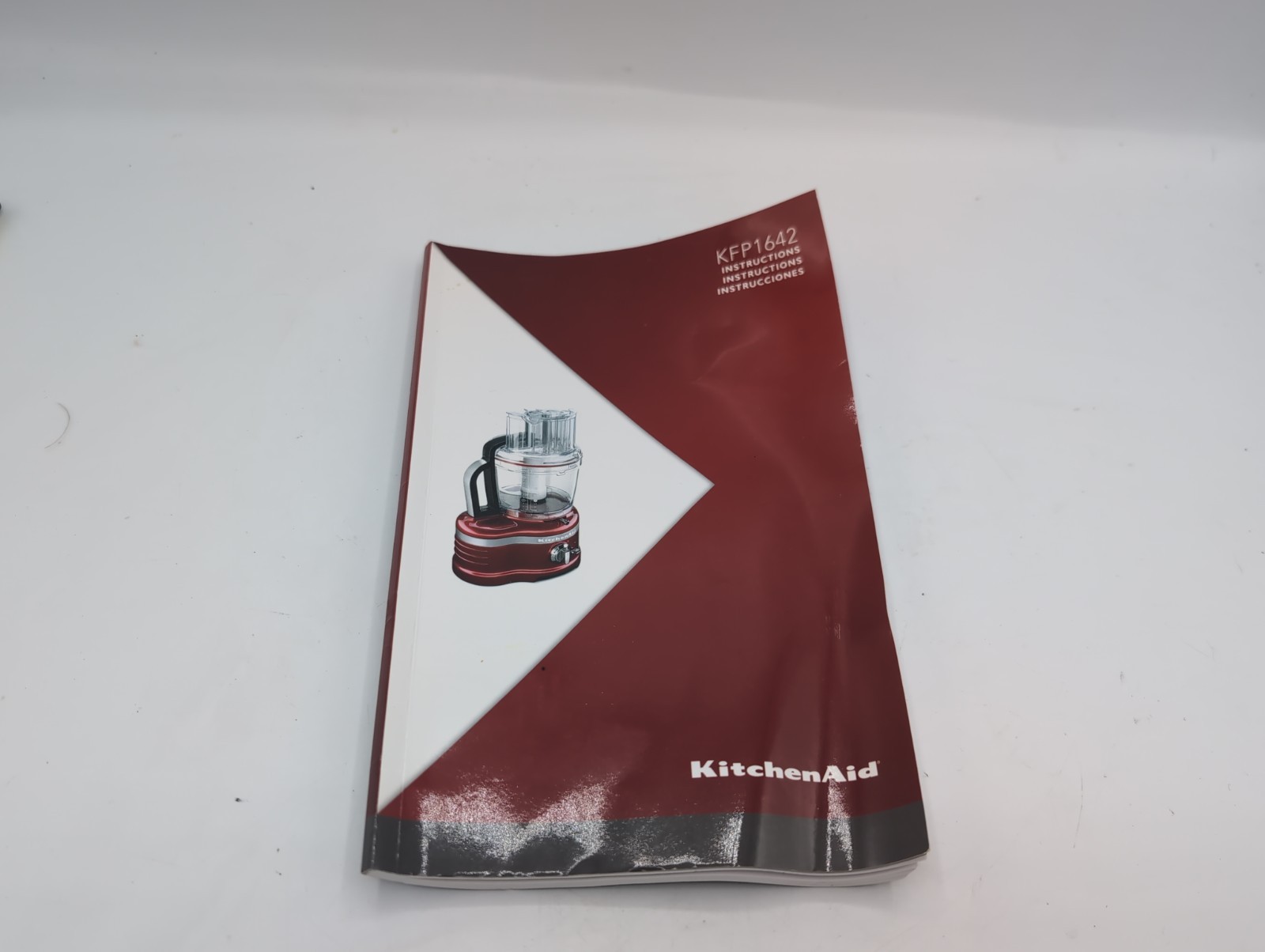 KitchenAid ProLine Food Processor Manual Only 16 Cup KFP1642