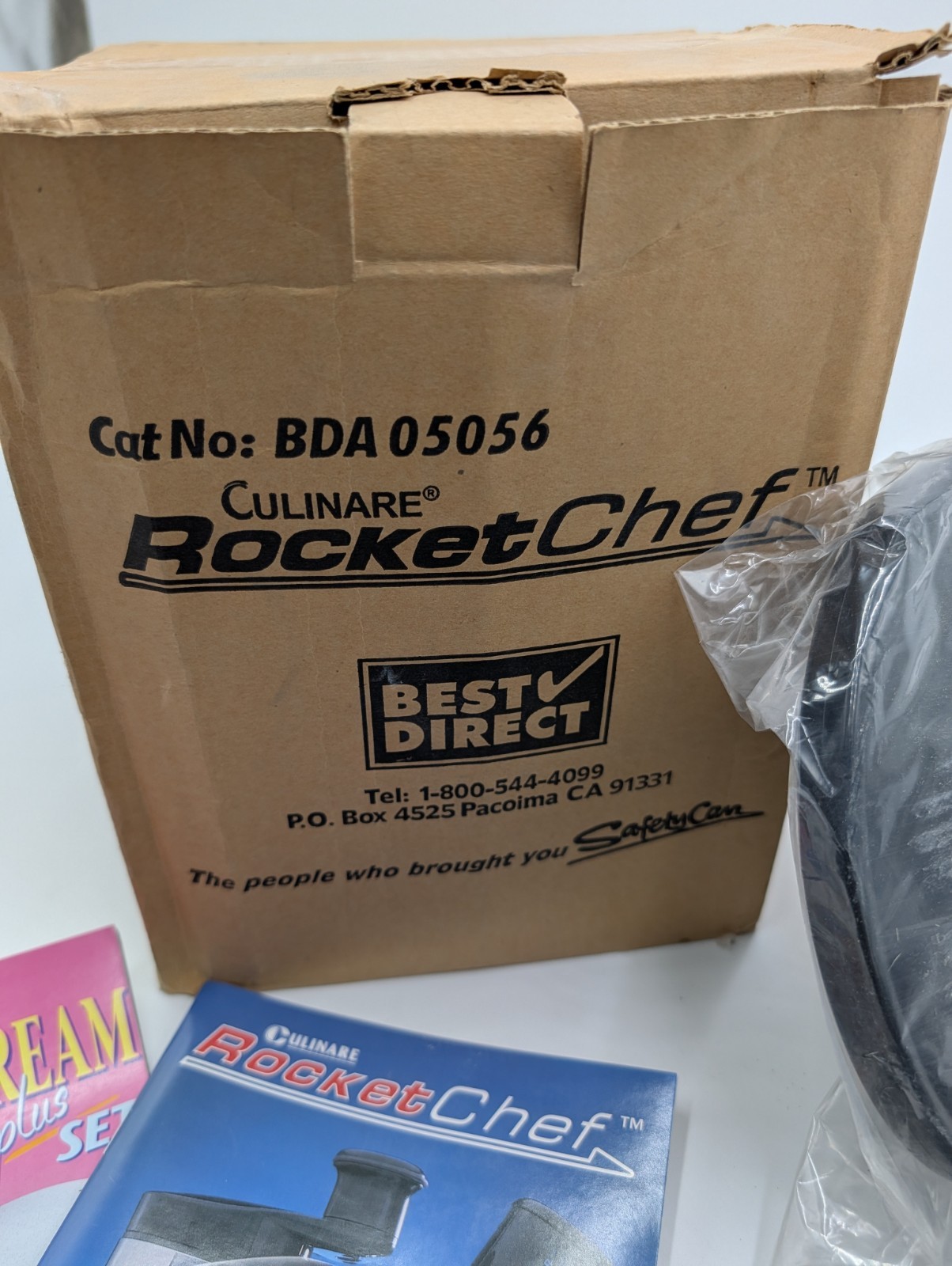 Culinare Rocket Chef Food Processor / Supreme Ice Cream Set BDA 05056 NEW IN BOX