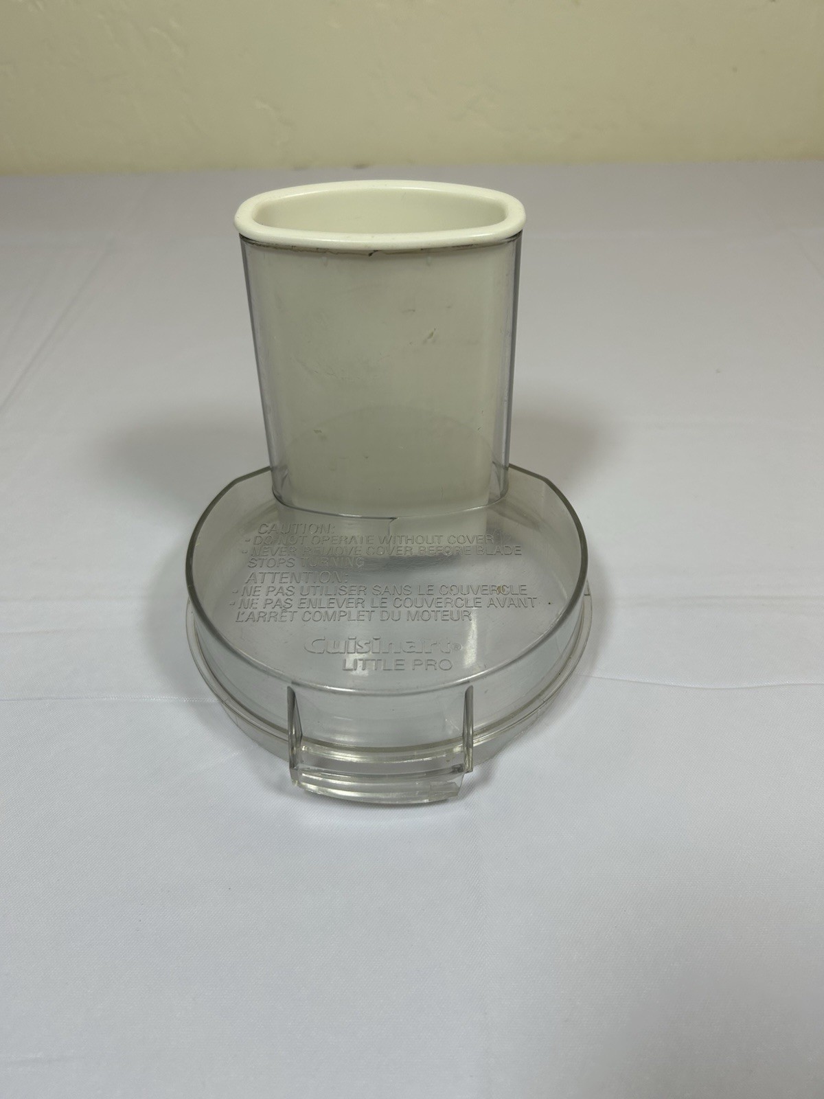Cuisinart Handy Prep DFP-3 Lid & Pusher Replacement Part DLC-504TX