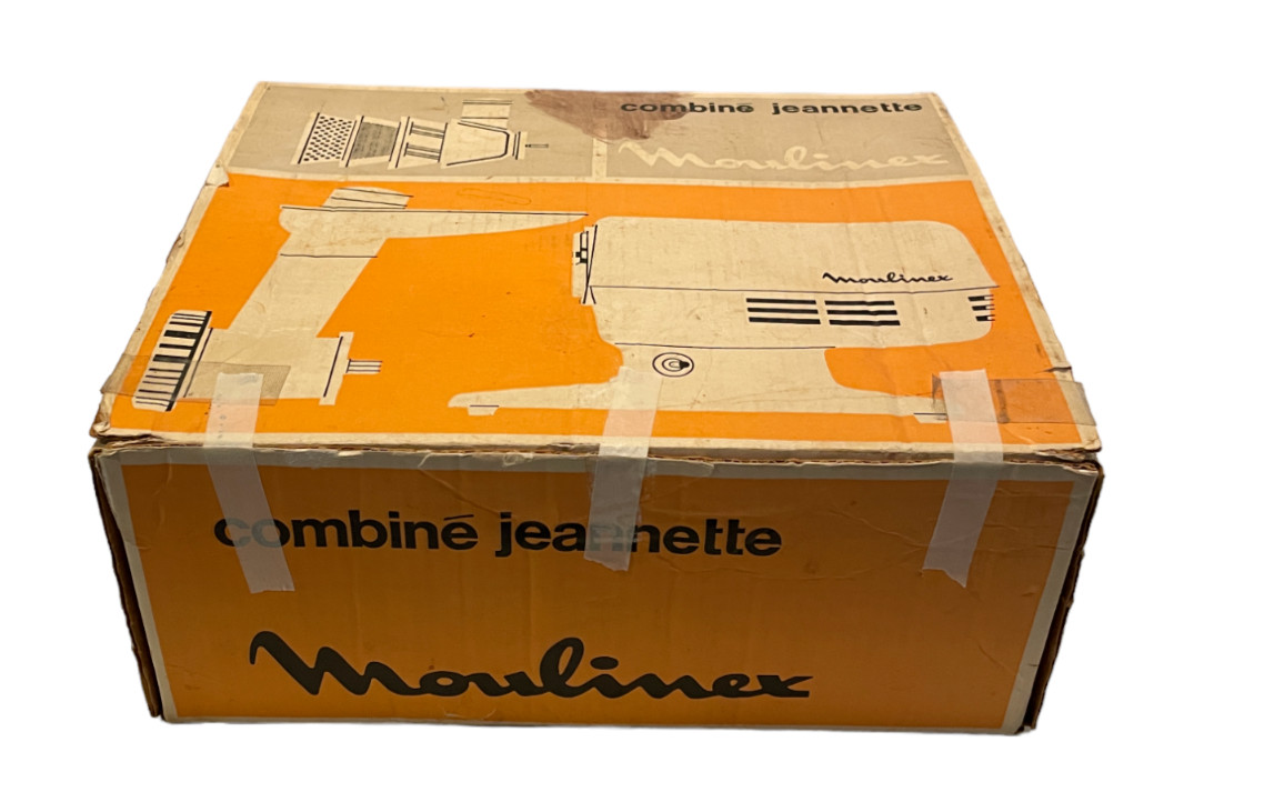 Vintage Moulinex Combine Jeannette Electric Food Processor Mincer Grater Slicer