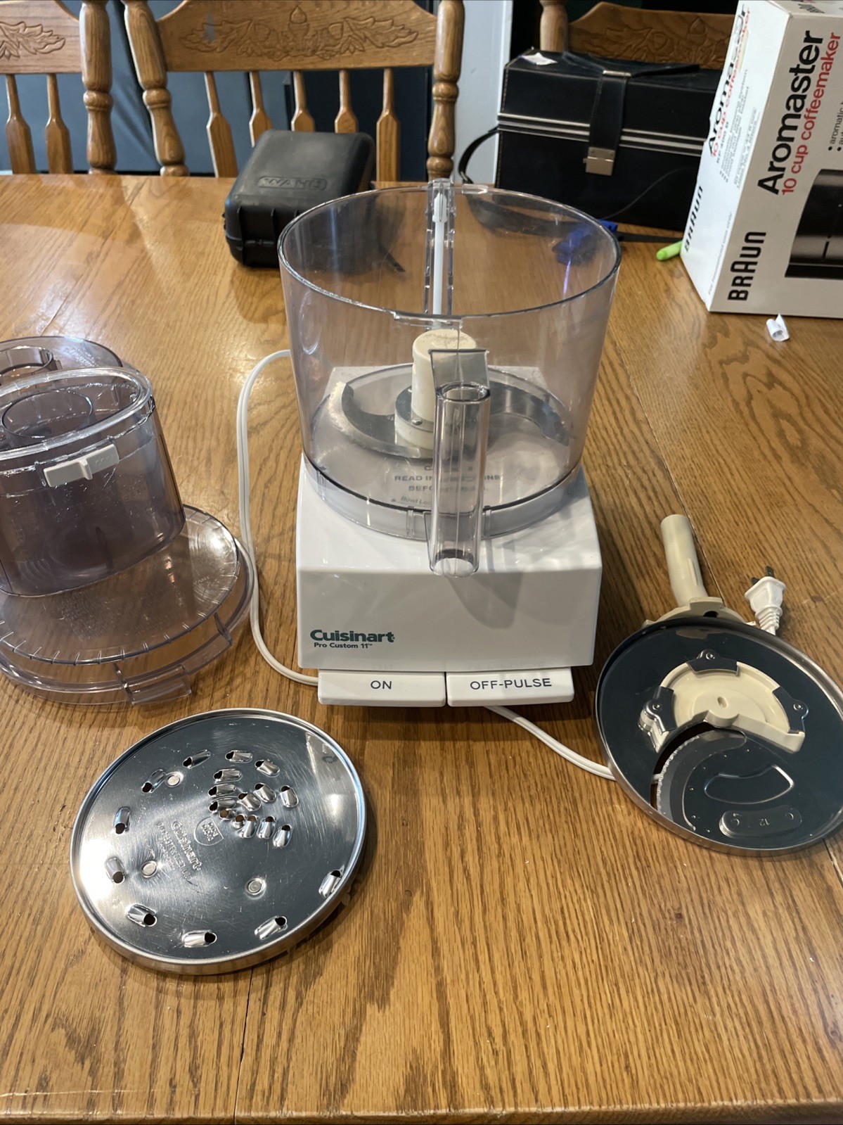 Cuisinart Pro Custom 11 Food Processor -8-Series/Tested Works.
