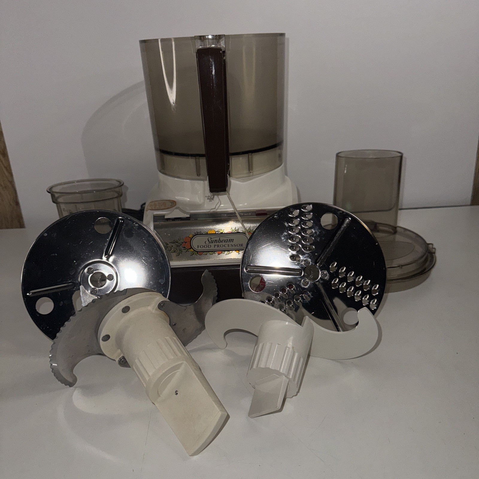 Vintage Sunbeam Le Chef Food Processor Model 14-11 Complete TESTED WORKS