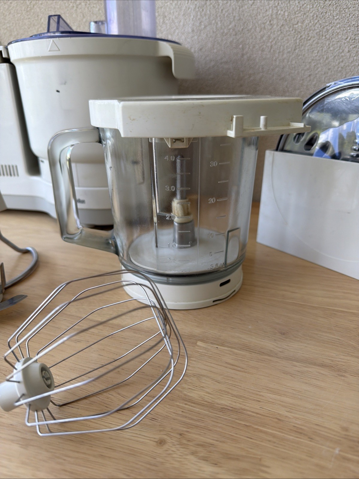 Braun Model 3210 Food Processor Preparation Center Made in Germany TESTED WORKS