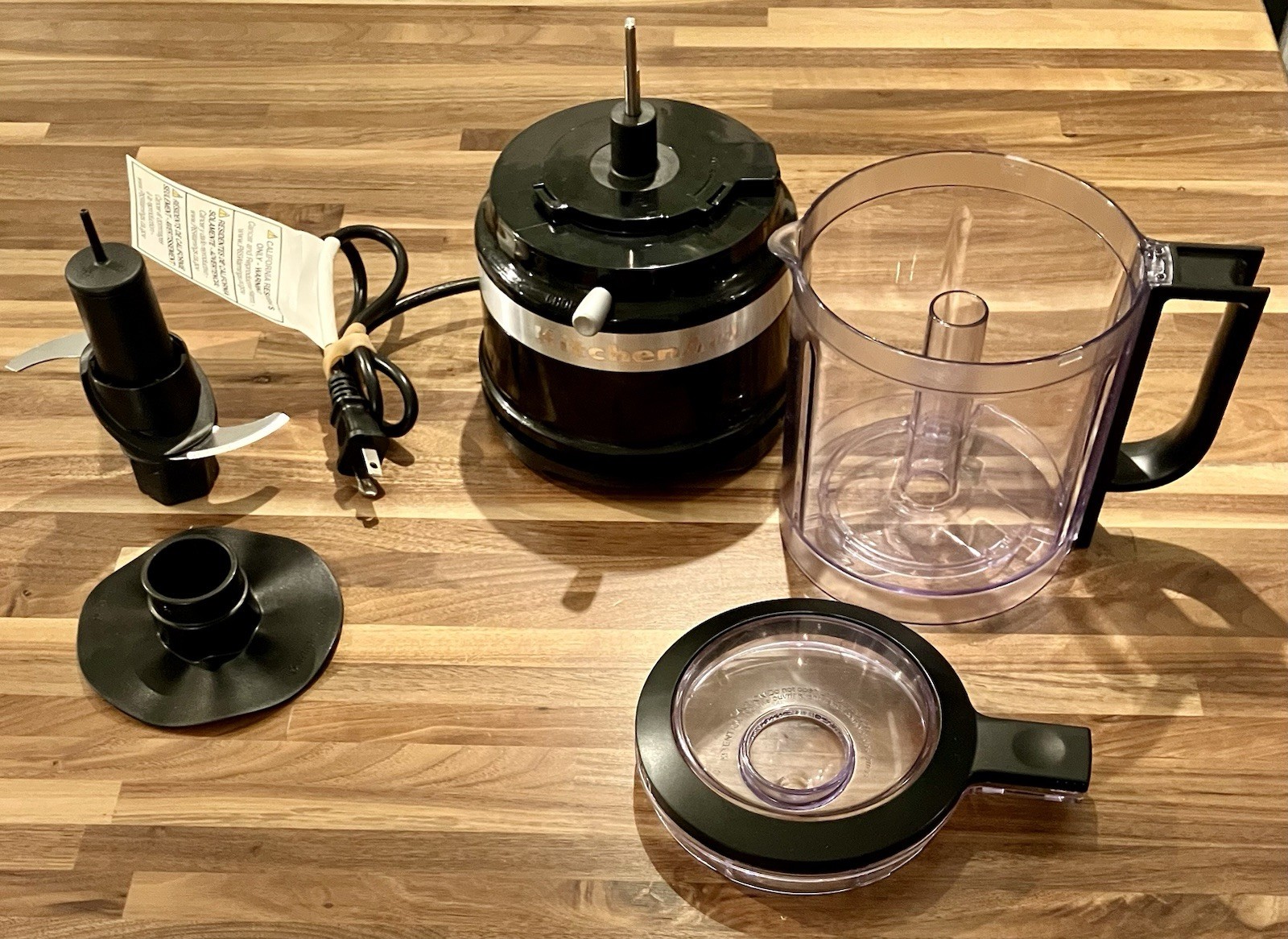 KitchenAid Household Food Chopper Processor Model 2XW7 Working