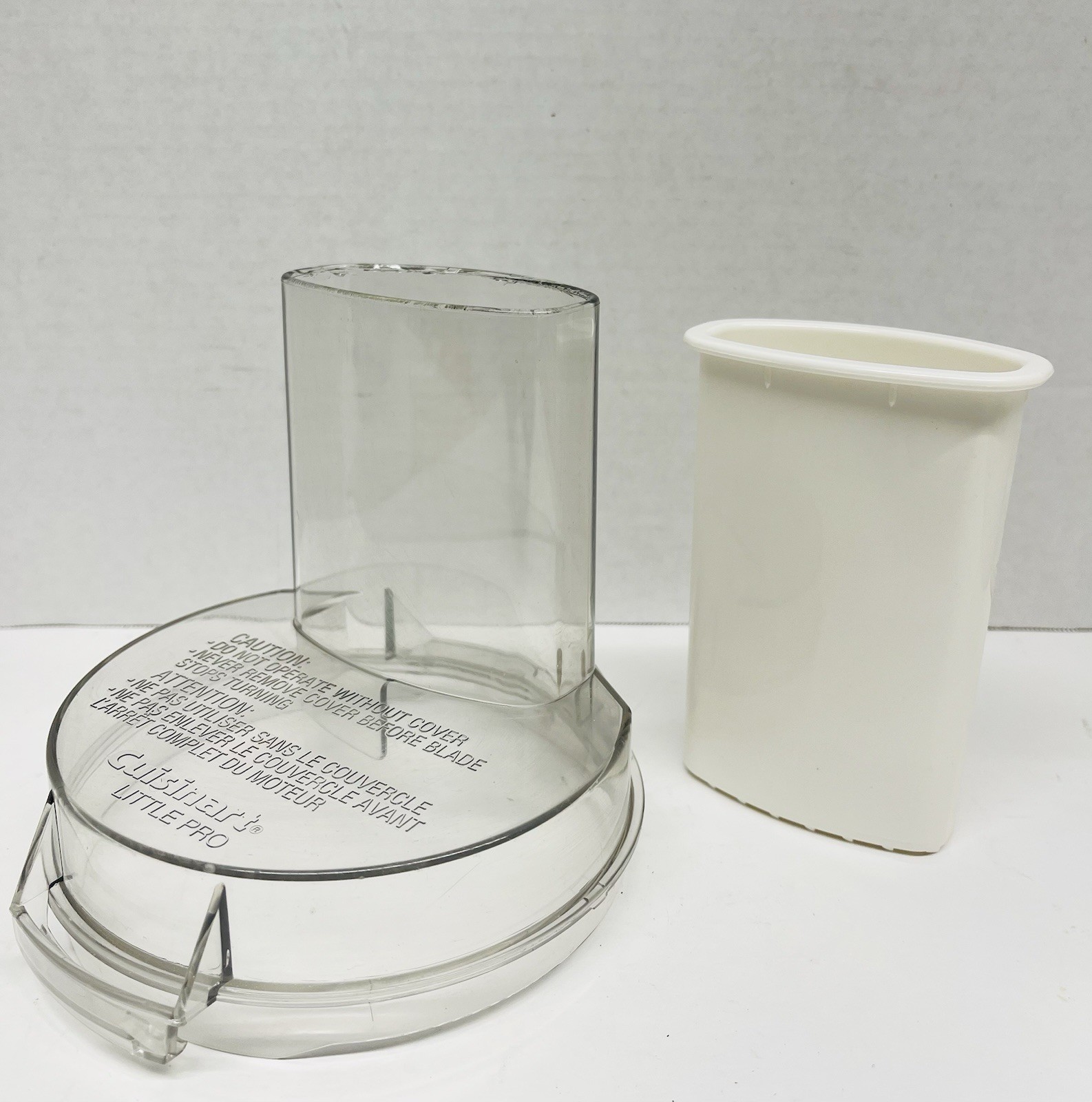 Cuisinart Little Pro Plus DLC-504 Lid & Pusher Part