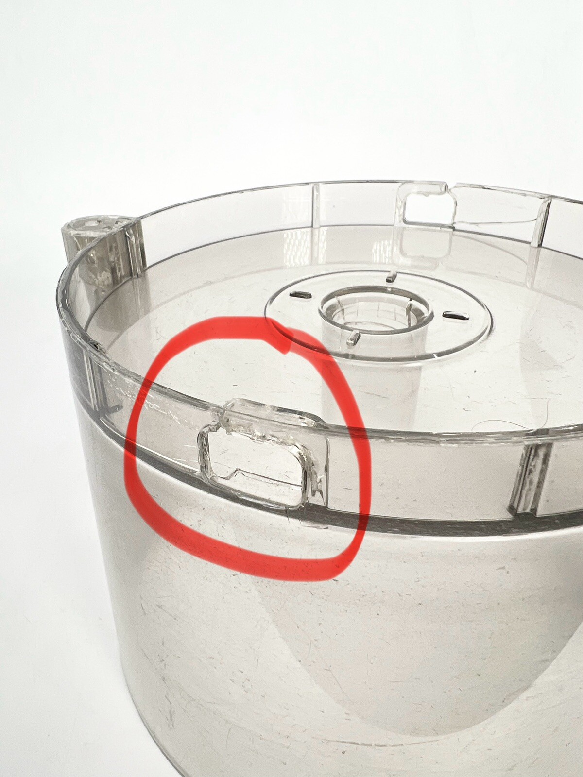 Genuine Cuisinart Custom Prep 11 Food Processor OEM Work Bowl DLC-2011 – CRACKED