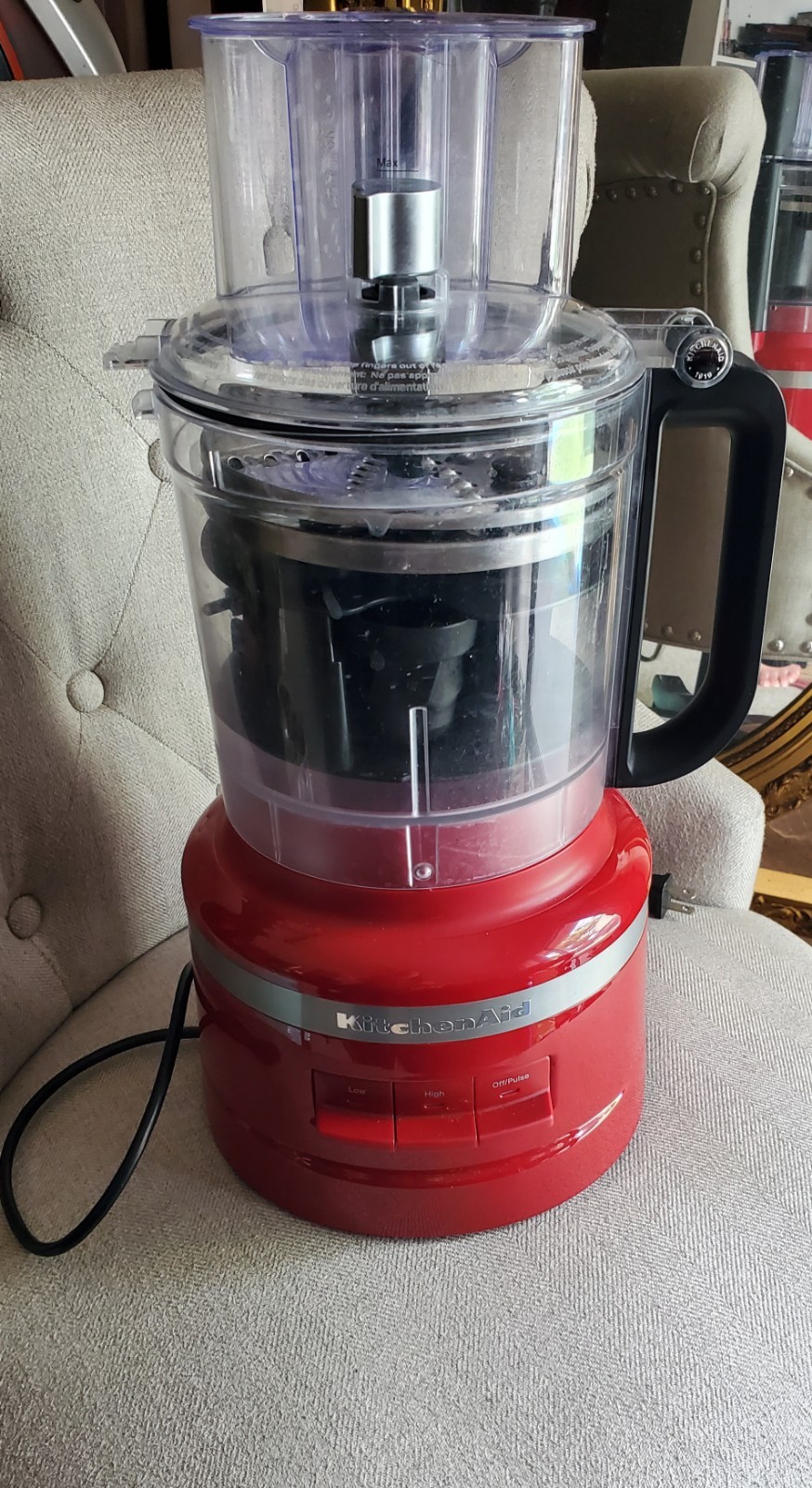 KitchenAid 13-Cup Food Processor – Red (KFP1318ER) READ DESCRIPTION