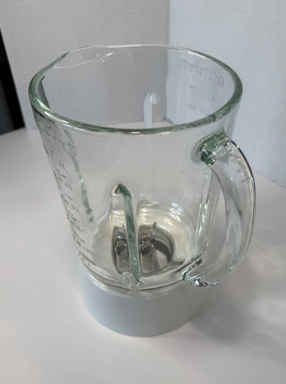 Cuisinart SmartPower SPB-7 TX Blender Glass Pitcher Blade White No Lid