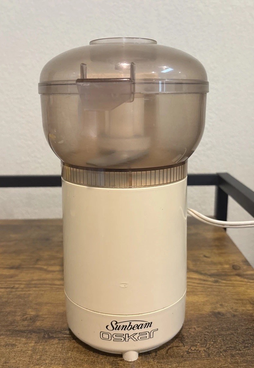 Sunbeam Oskar Chopper Food Processor Chopper 14081 Tested Made in France