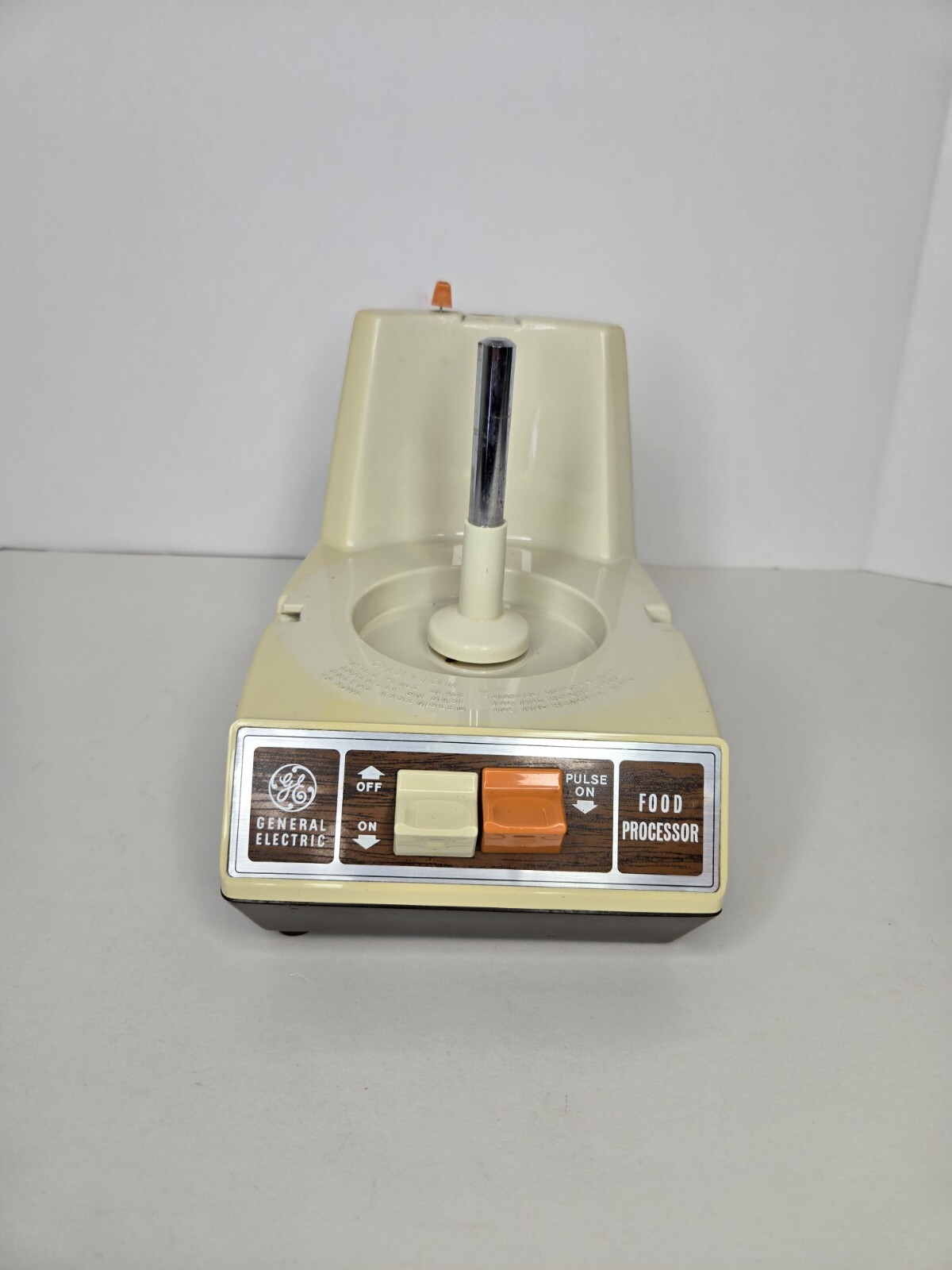 Vintage General Electric Food Processor Replacement Base W/ Post D5FP1 Tested