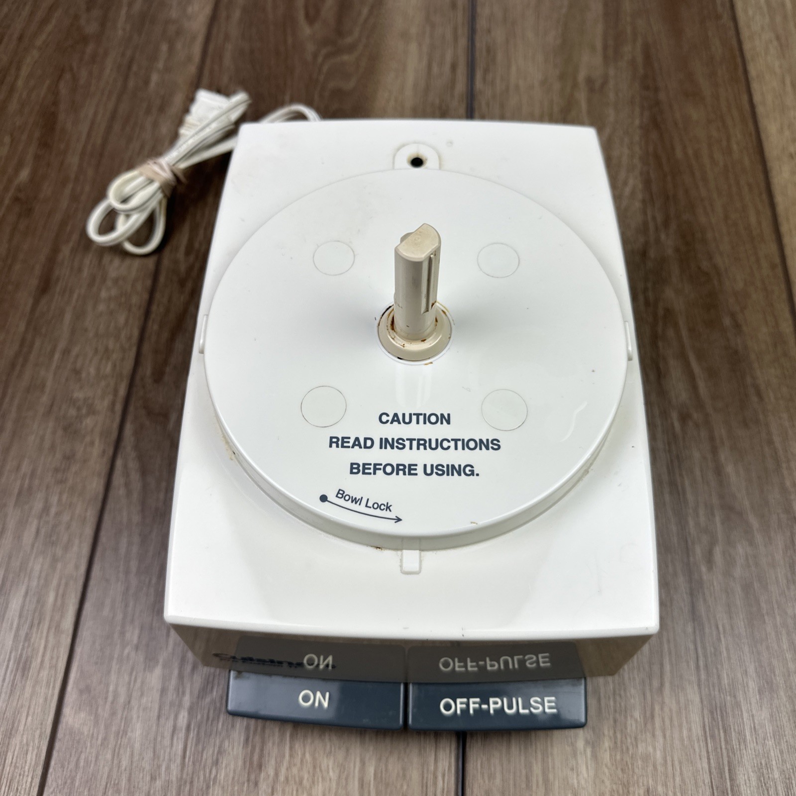 Cuisinart Pro Custom 11 DLC-8S Type 28 White 120V Food Processor Motor Base Only