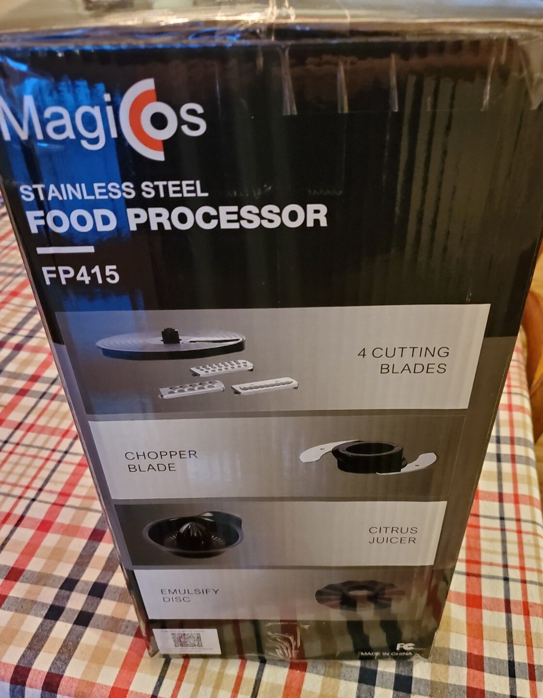 MAGICCOS 8-Cup Citrus Juicer Food Processor – 7 Functions