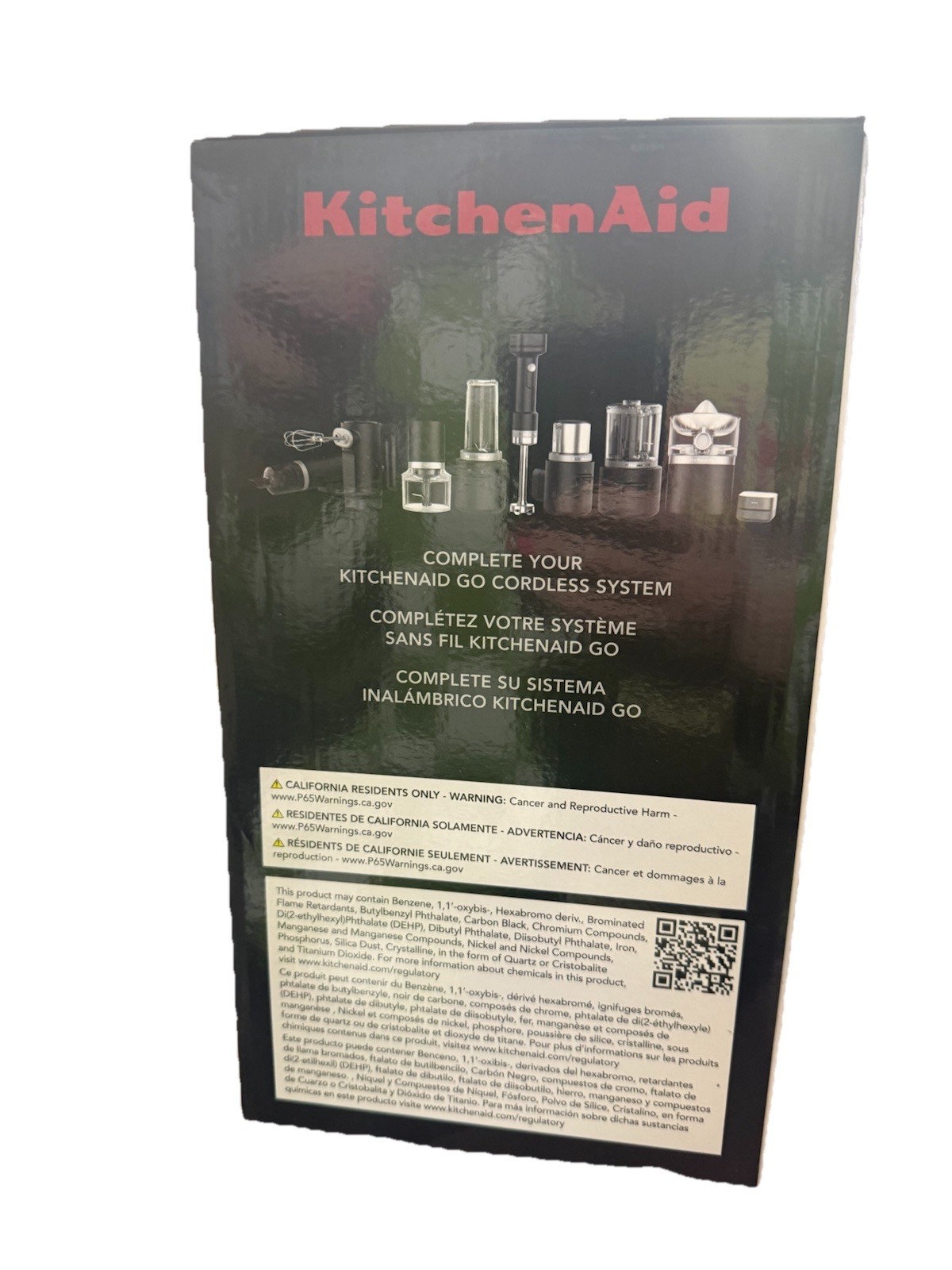 KitchenAid Go Cordless Top Down Chopper – battery sold separately, KTCR350