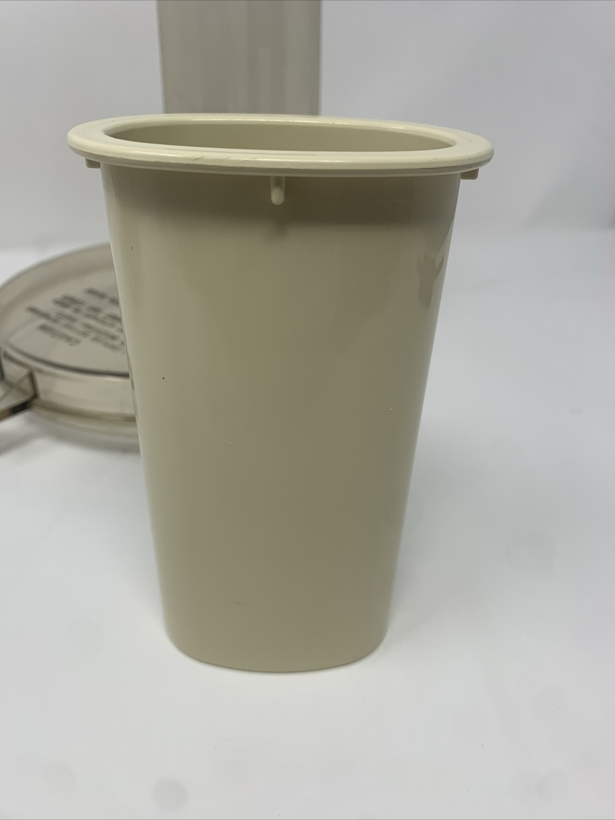 General Electric Food Processor D4FP1 Replacement Lid And Plunger OEM GE A3