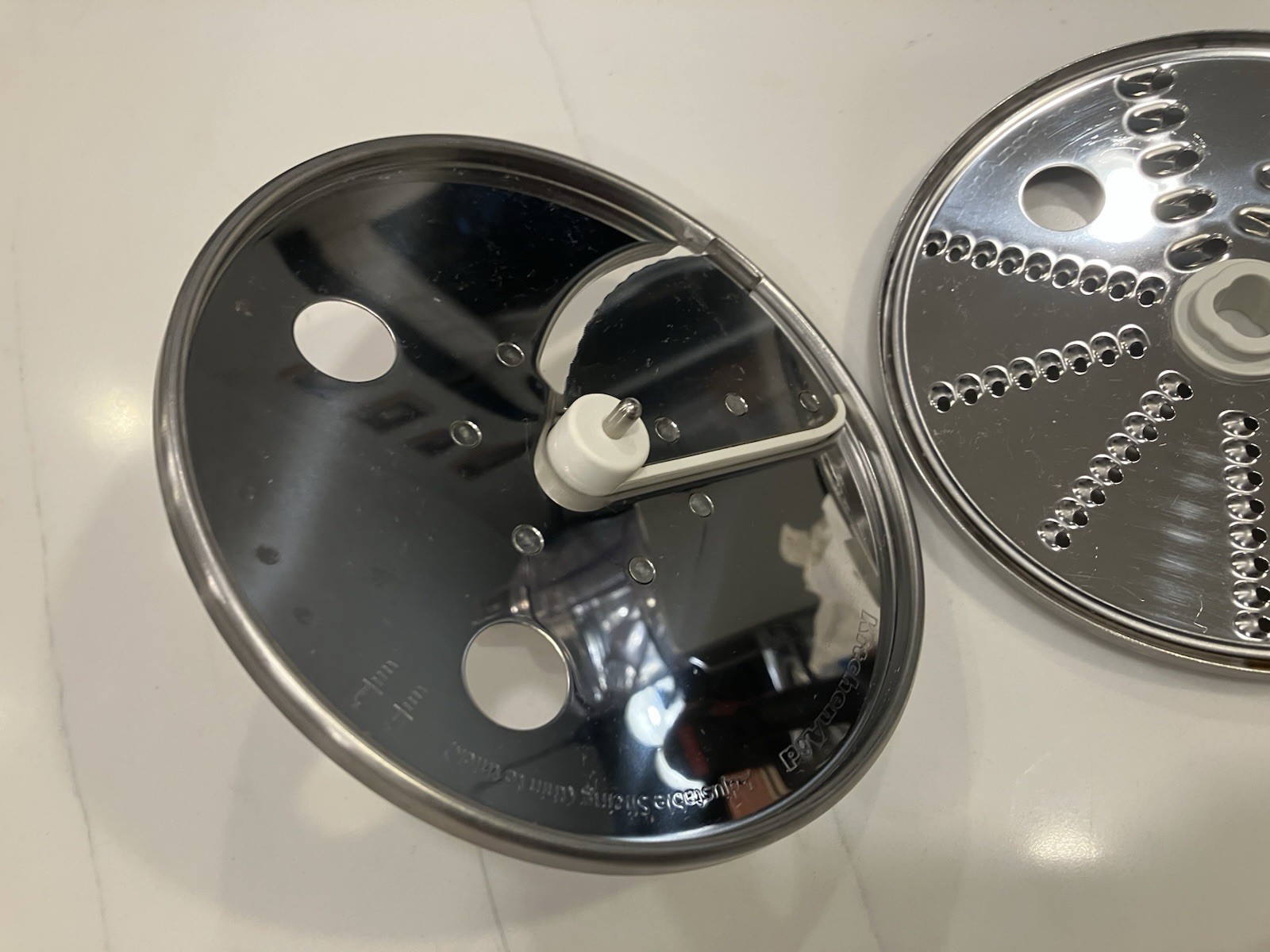 KitchenAid KFP0711CU0 7 Cup S Blade Slice Shred Disc Set w/ Adapter OEM Nice