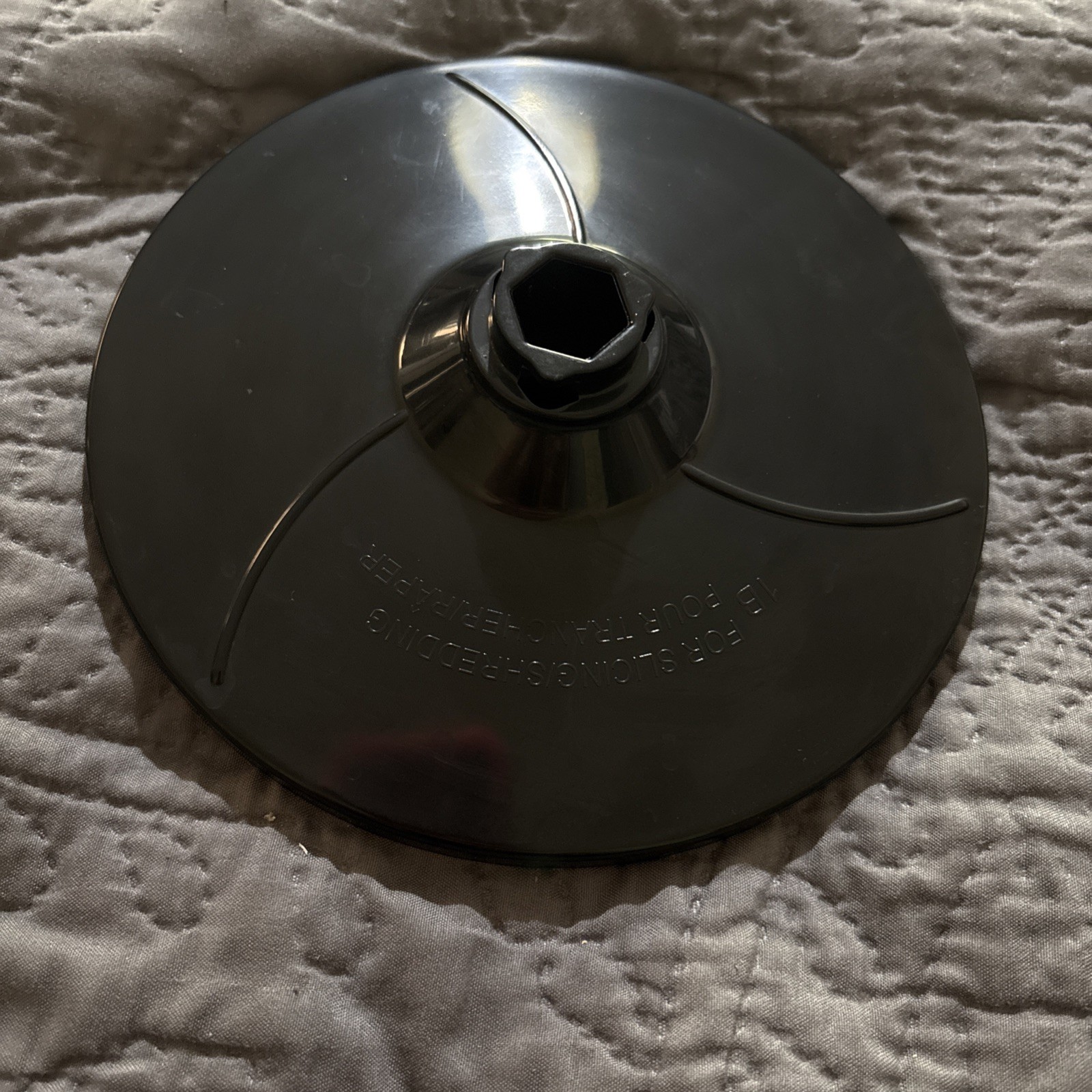 Veggie Bullet VB-102 Slicing Shredding Shooter Base Plate – Replacement Part 1B