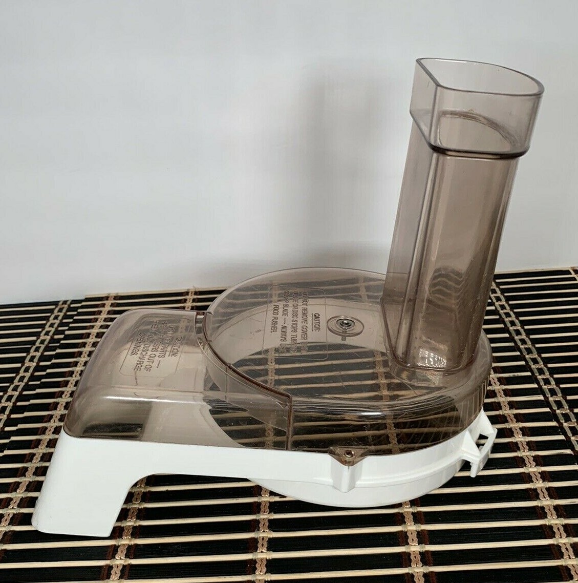 Hamilton Beach Emmie Food Processor 544-2 Lid w/ Chute & Pusher Replacement Part