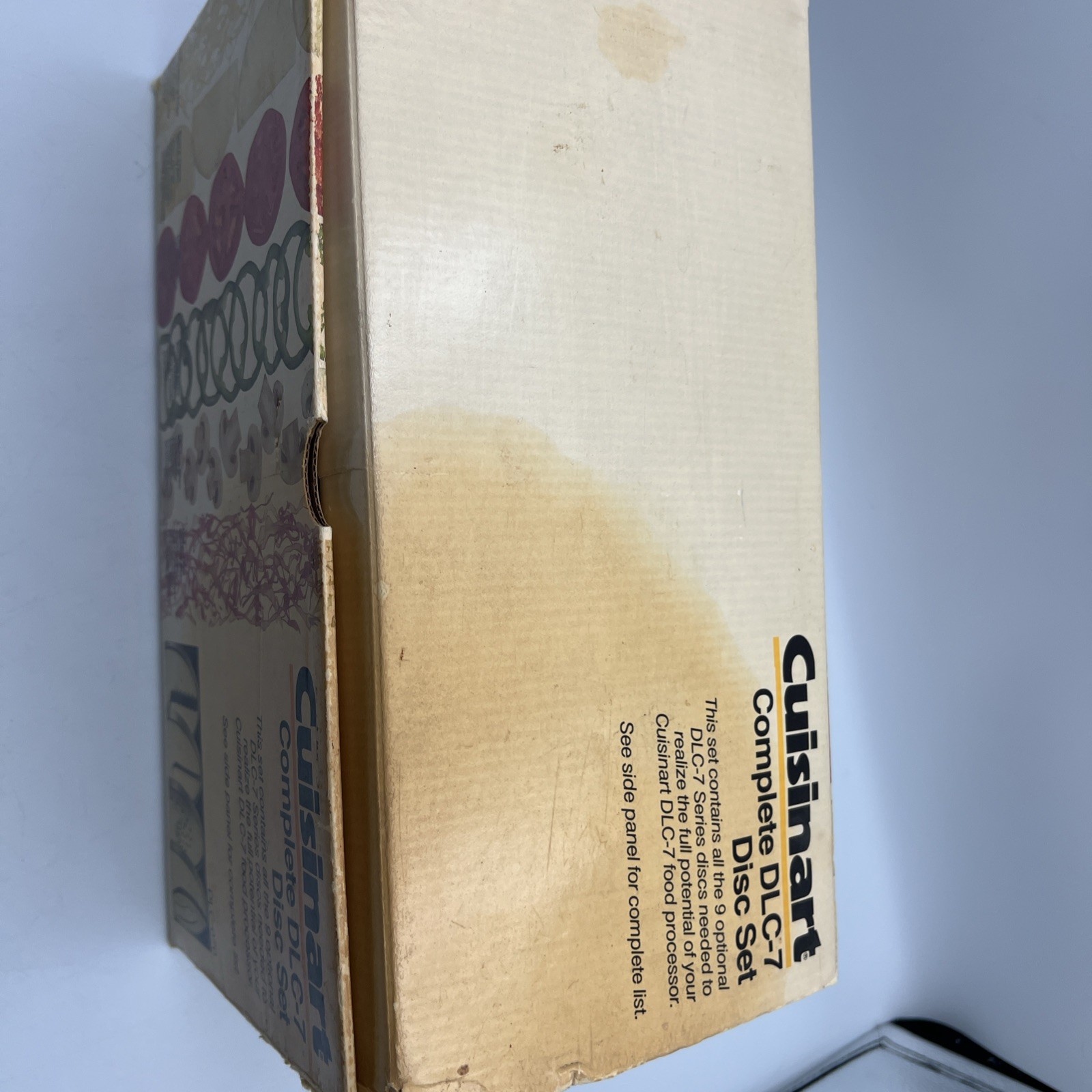 Cuisinart Food Processor DLC-7 Disc Set Cutting Discs Complete DLC-070