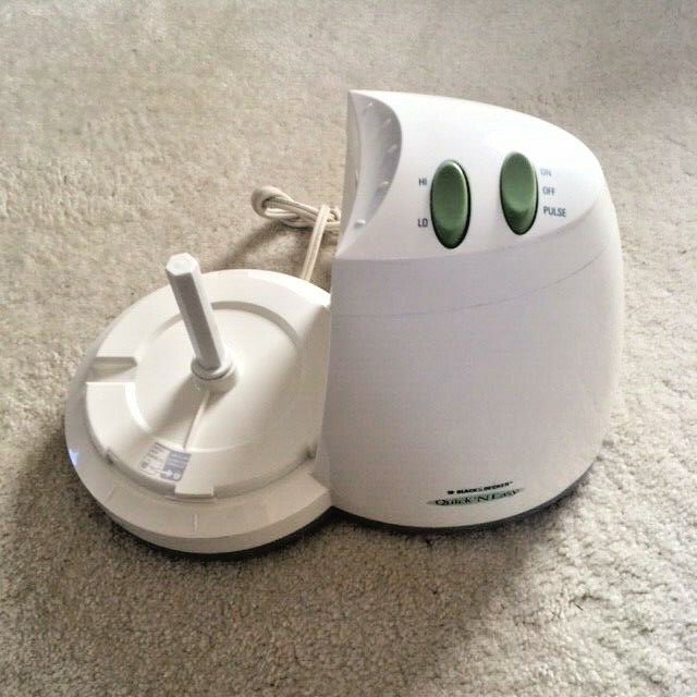 Black & Decker FP1300 Quick ‘N Easy Food Processor Base Motor Fully Tested – EUC