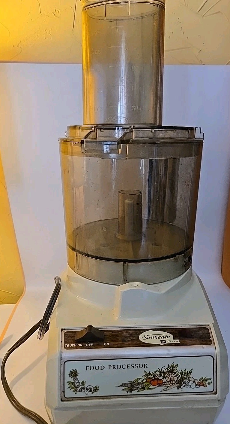 Sunbeam Food Processor Vista 714-38 Works
