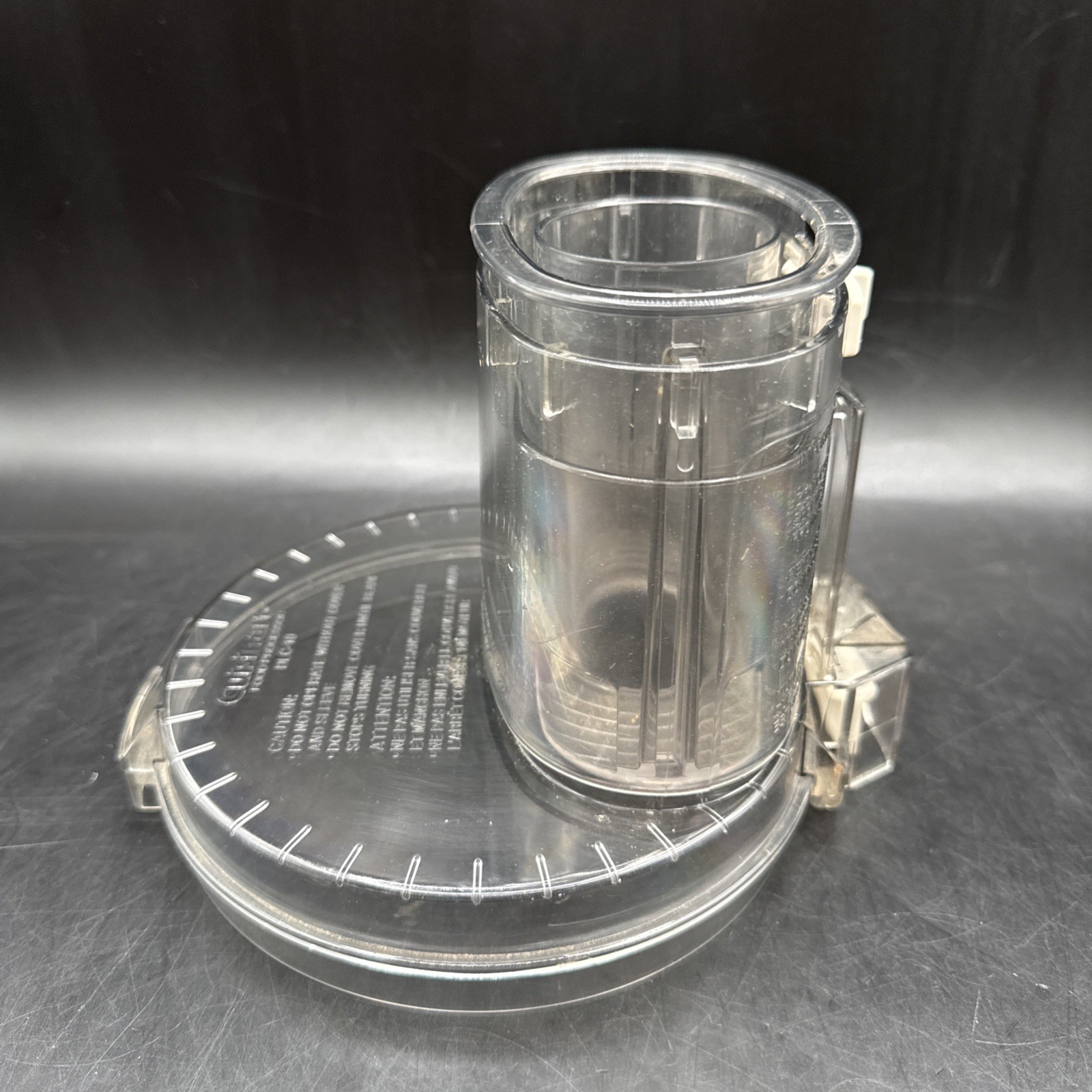 Cuisinart DLC-10 Food Processor Lid Chute Part DLC-117BGTX DLC-118BGTX
