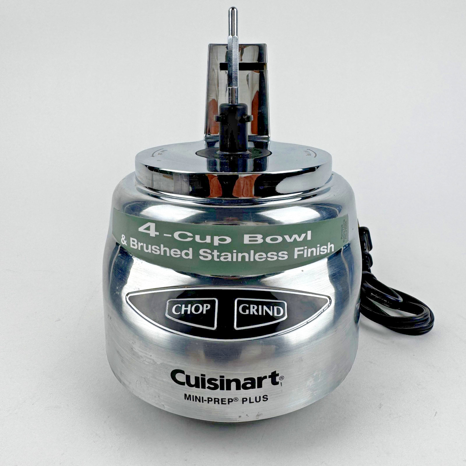 Cuisinart Mini-Prep Plus 4 Cup Food Processor DLC-4CHB Base Only Parts – WORKS!