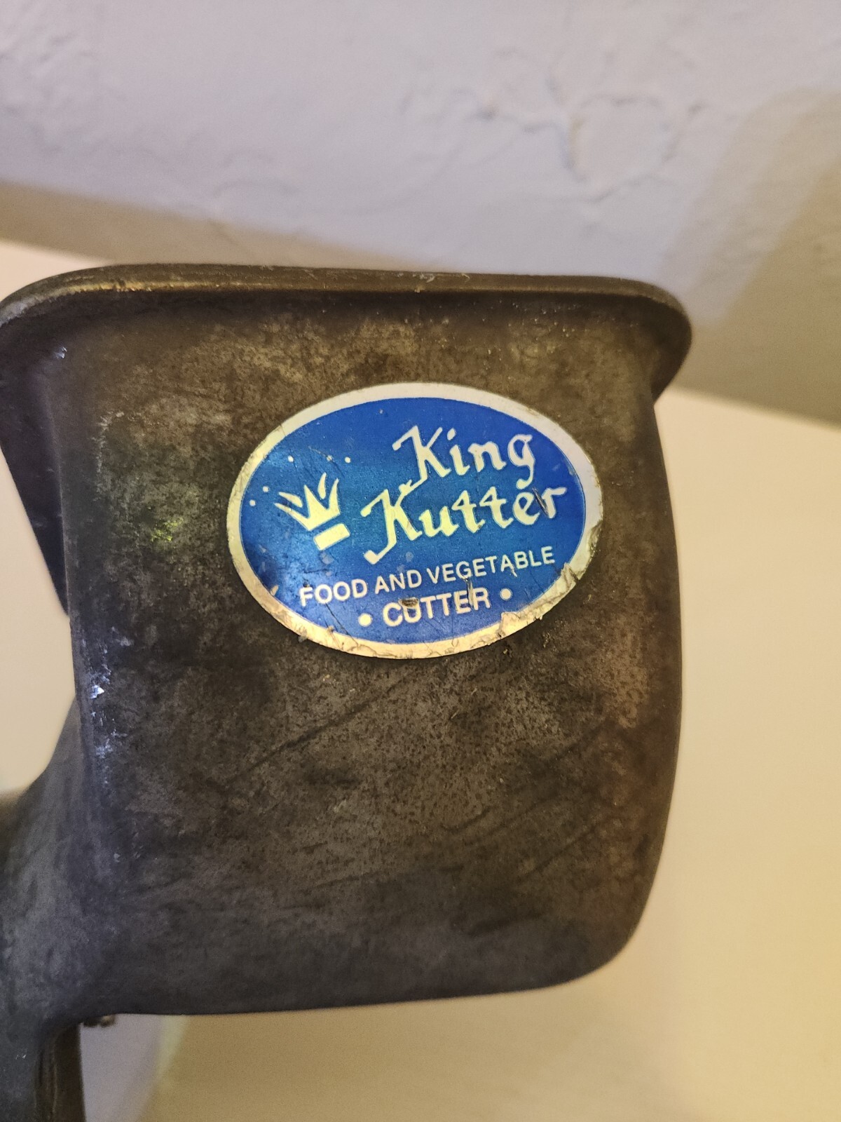Vintage King Kutter Cutter Processor – Cast Aluminum, Top Portion Only – Read