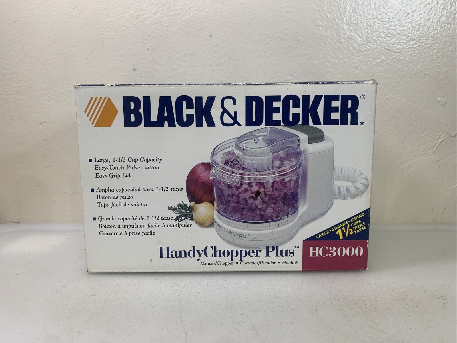 Black & Decker Handy Chopper Plus Mini Food Chopper HC3000