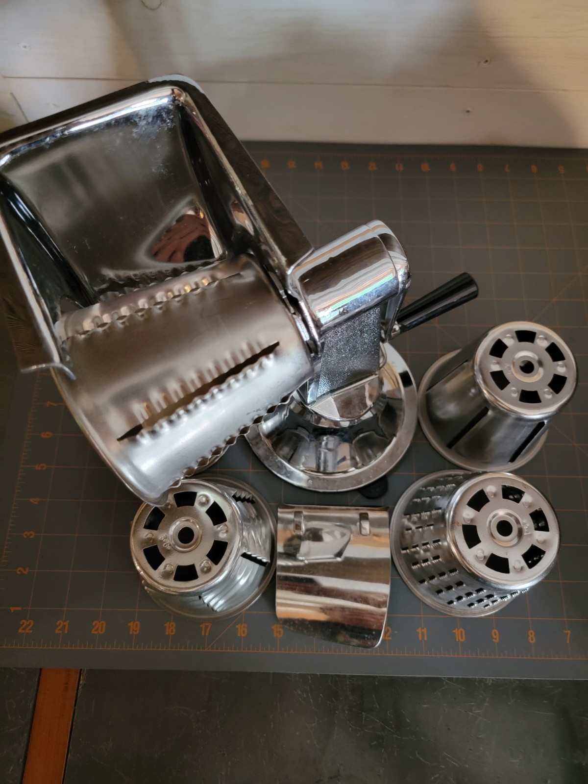 Townecraft Manual Food Processor Salad Maker Cutter Dicer Slicer **Missing Pin**