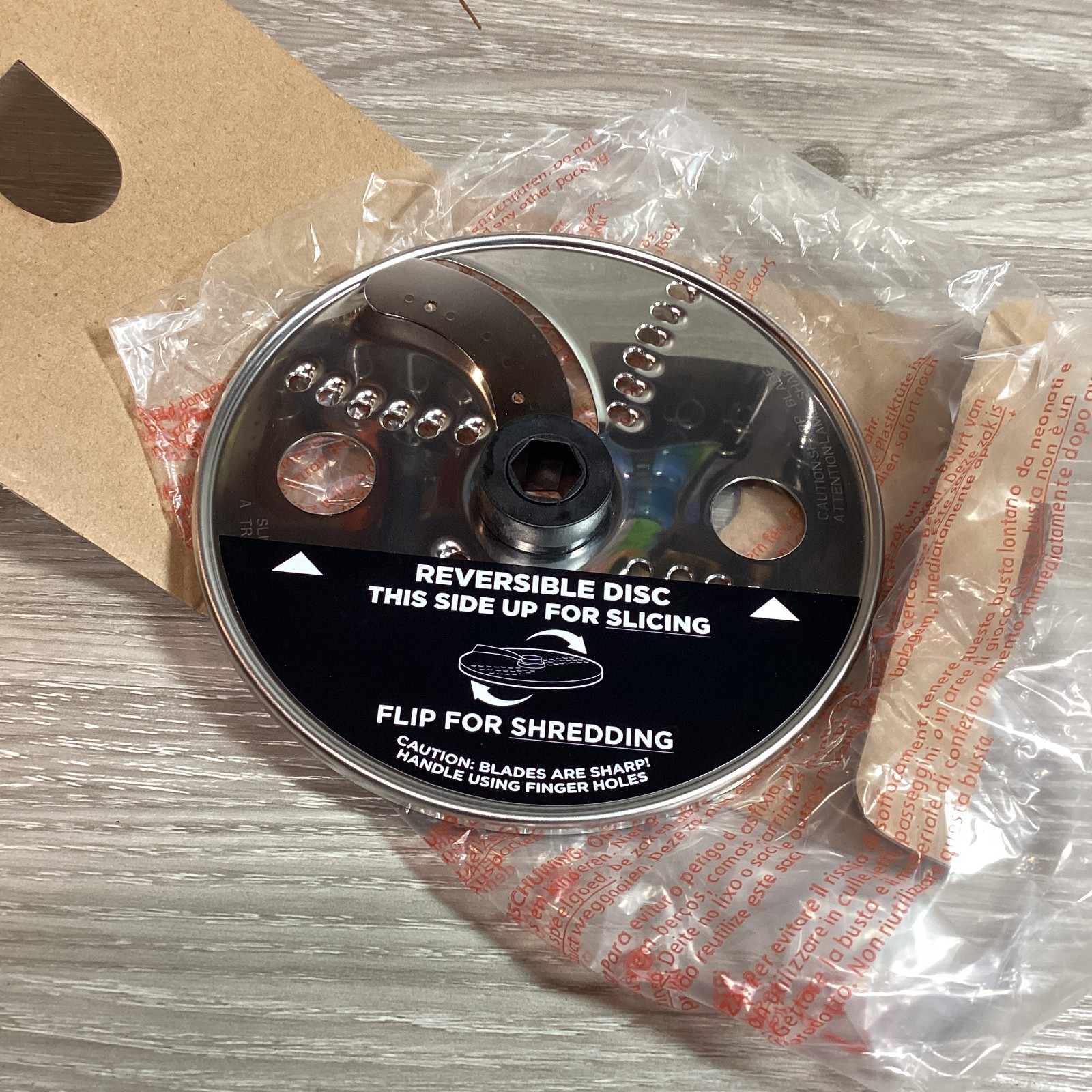 Ninja OEM BN600 BN601 BN602 Food Processor Reversible Slicing Shredding Disc NEW