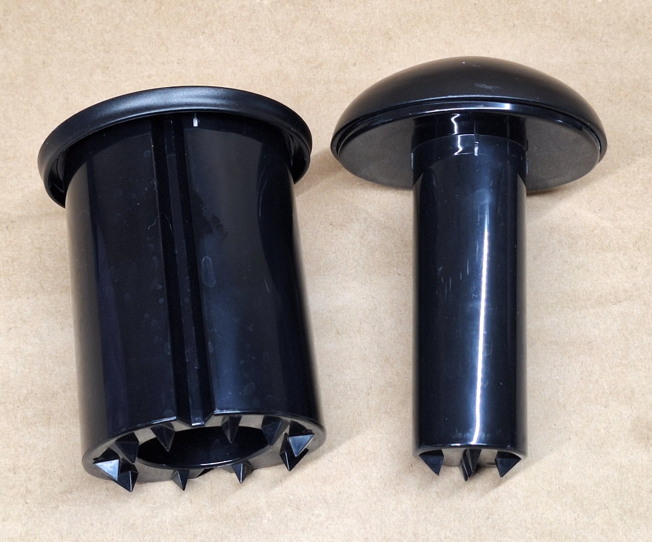 MAGIC VEGGIE BULLET VB-102 Outer & Inner Pusher Replacement 2-Piece Replacement