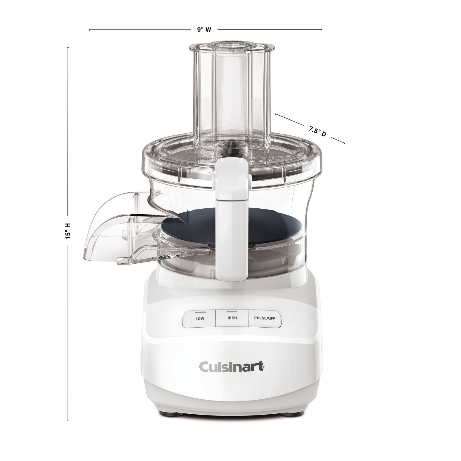 Cuisinart FP-9CF Food Processor with Continuous Feed, 9-cup
