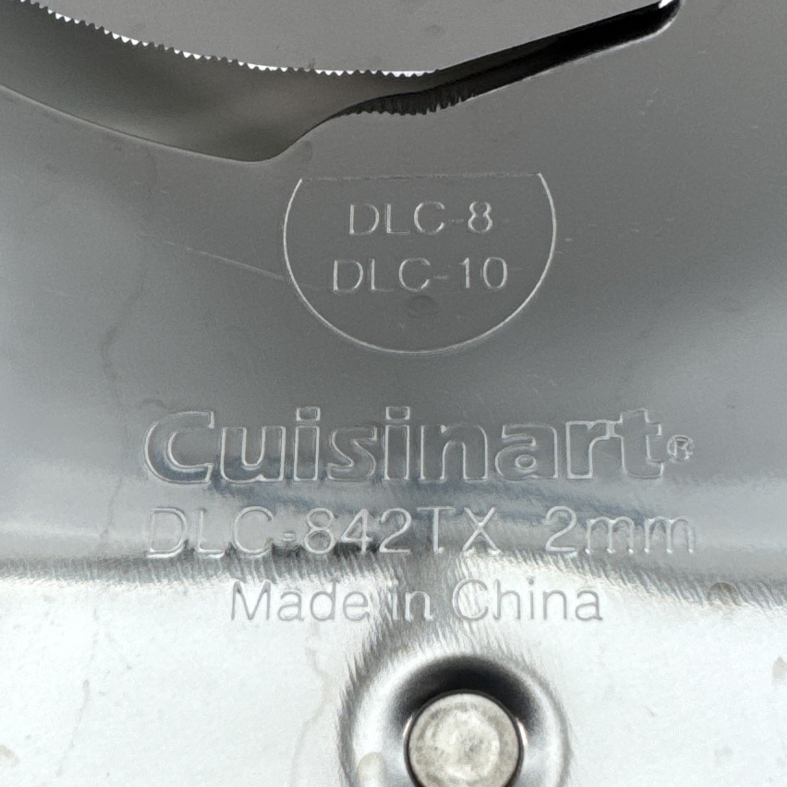 Cuisinart Food Processor DLC-842TX Slicer DLC-837TX Grater DLC-844TX Slicer Case